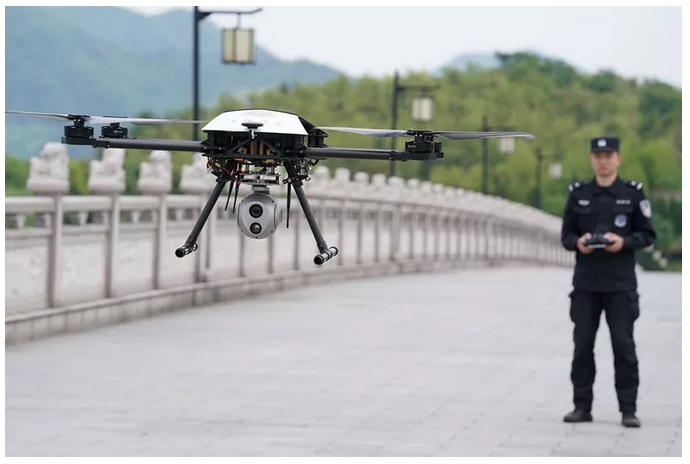 警企合作丨大年科技警用无人机交付 余姚公安智慧警务启航