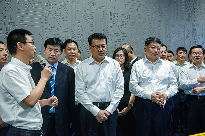 2017年5月，袁家军省长参观调研